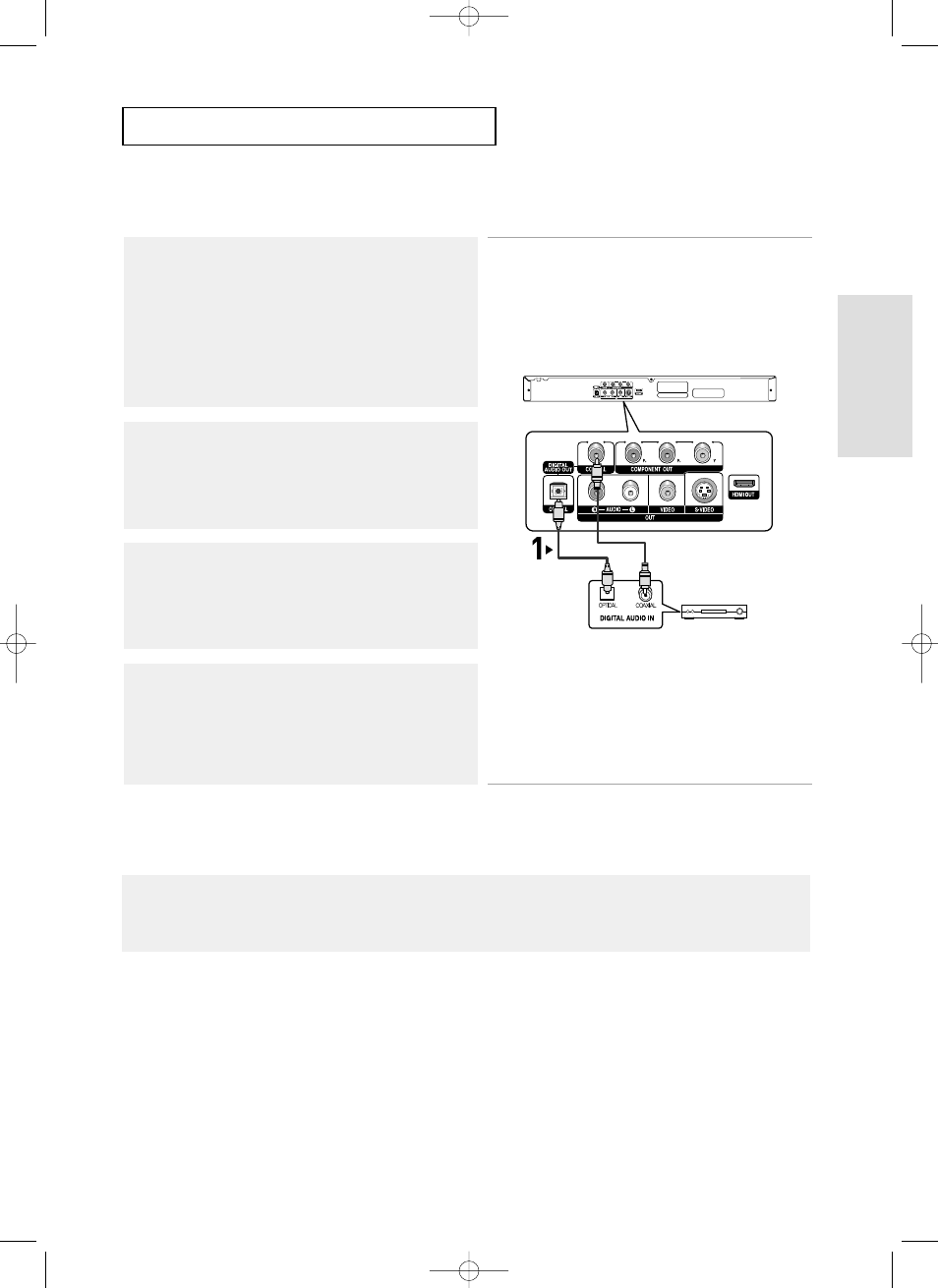 Connections c | Samsung DVD-HD850 User Manual | Page 19 / 64