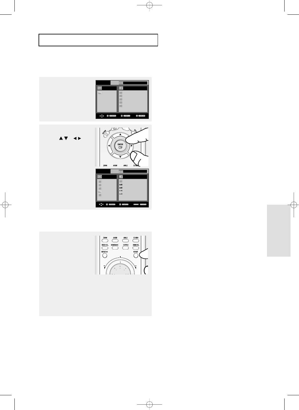 Mp3/wma playback, Advanced functions a, Eng-39 | Repeat/random playback | Samsung DVD-HD850 User Manual | Page 39 / 64