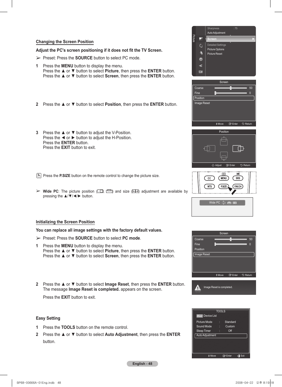 Samsung series 510 User Manual | Page 48 / 157