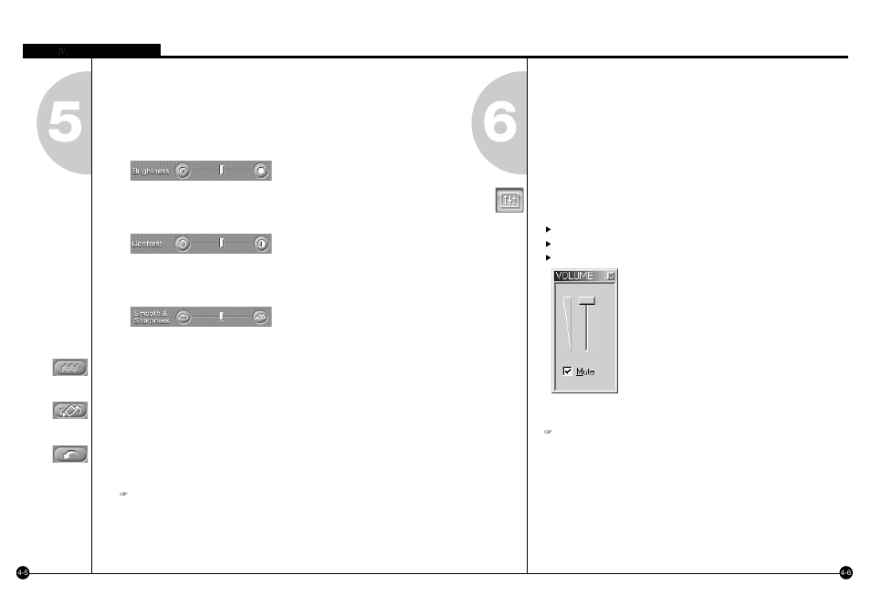 Search tool, Audio setup | Samsung SPR-7416 User Manual | Page 44 / 72
