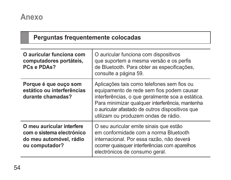 Anexo | Samsung WEP7 User Manual | Page 57 / 63