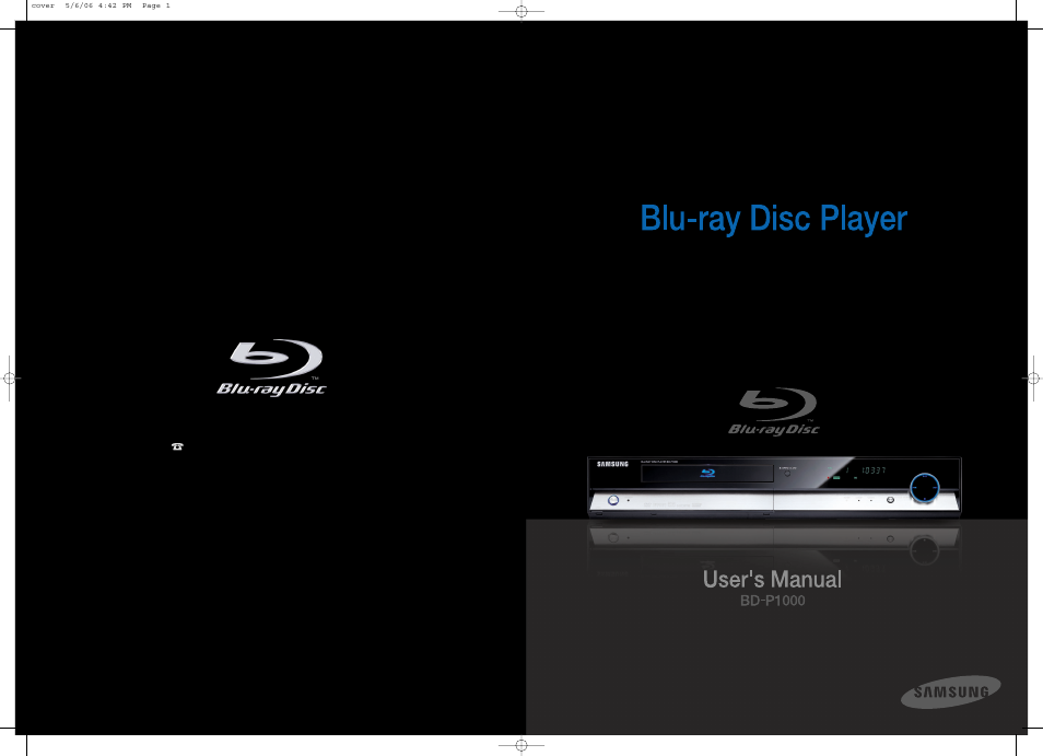 Samsung Blu-ray Disc User Manual | 50 pages