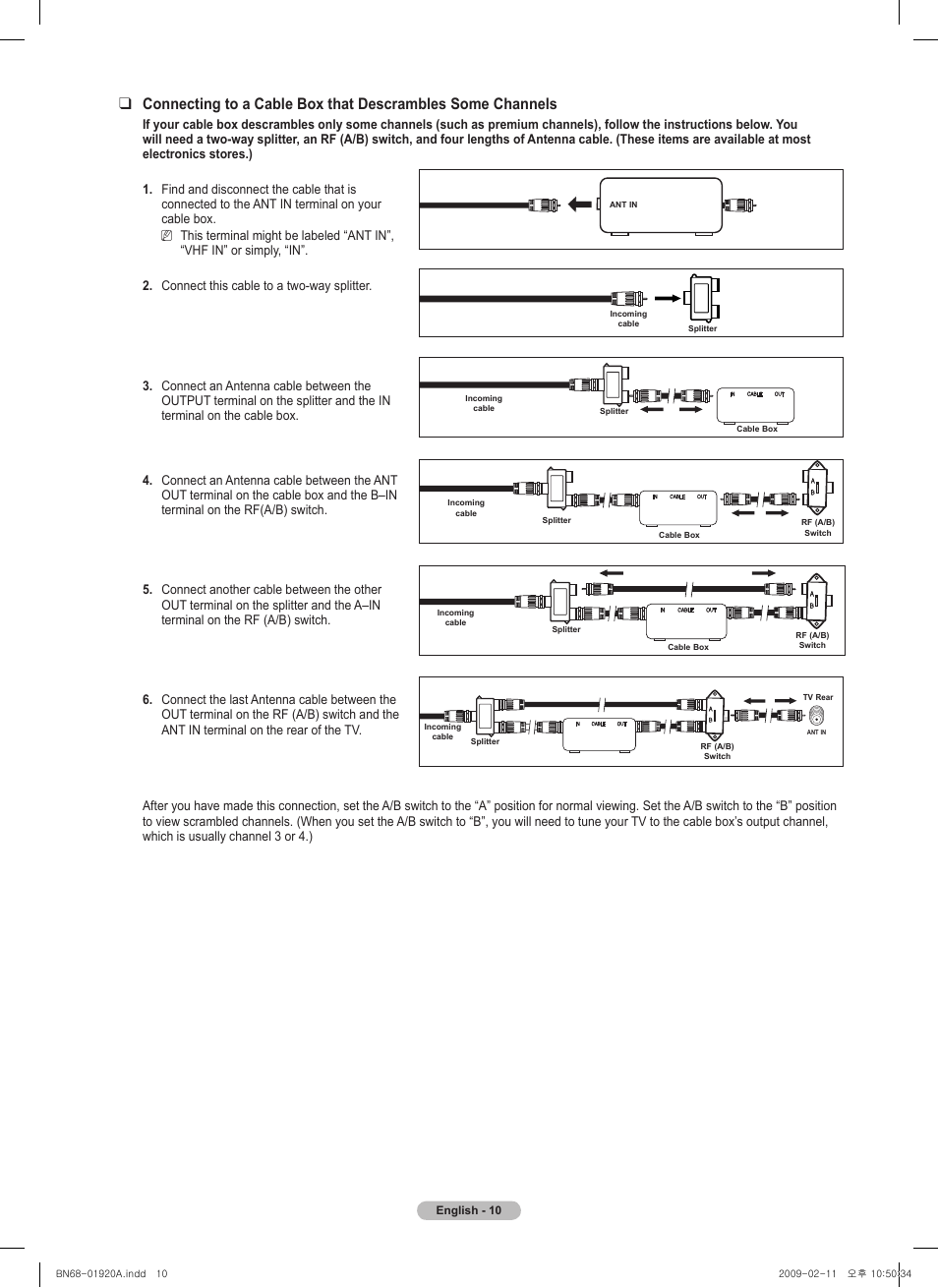 Samsung BN68-01920A-00 User Manual | Page 10 / 91