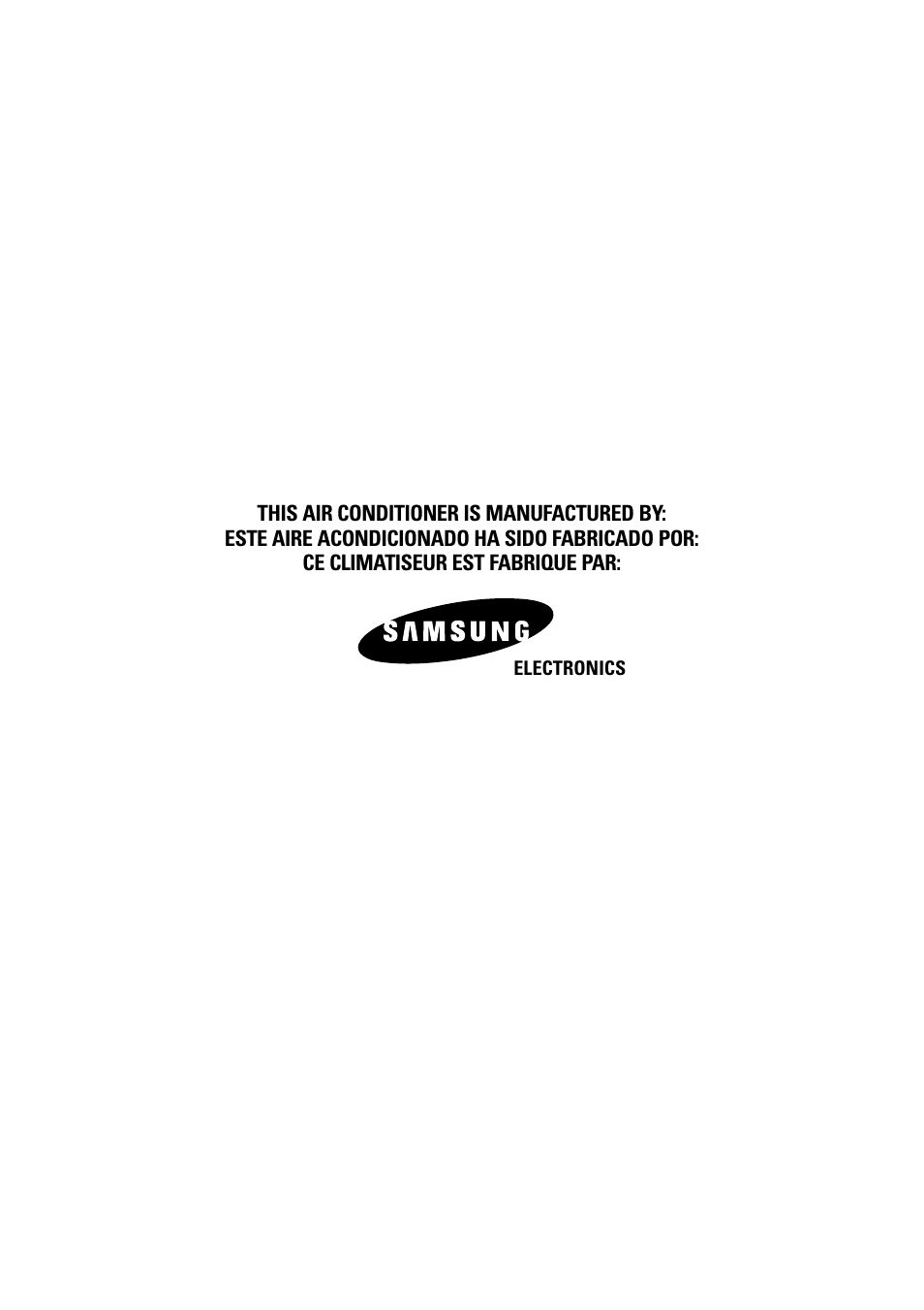 Samsung AM27A1C13 User Manual | Page 46 / 46