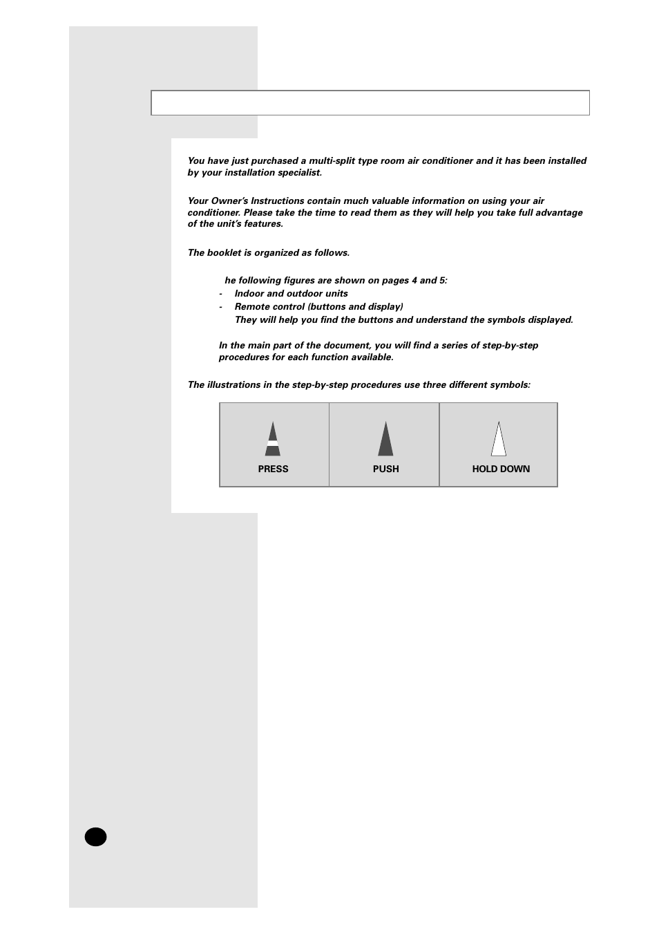 Getting started | Samsung AM27A1C13 User Manual | Page 6 / 46
