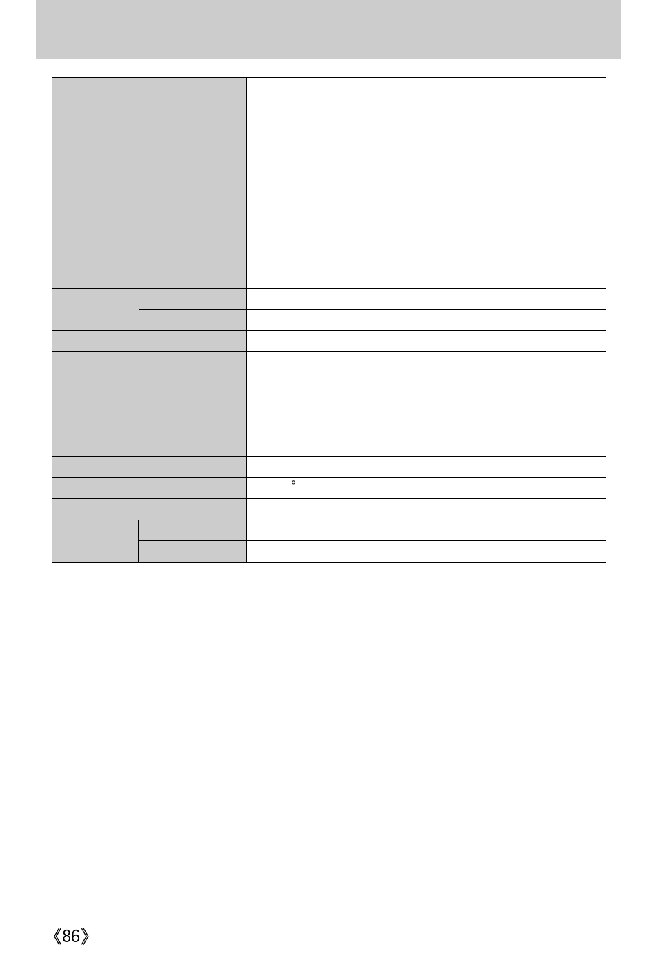 Specifications | Samsung Digimax A402 User Manual | Page 86 / 108
