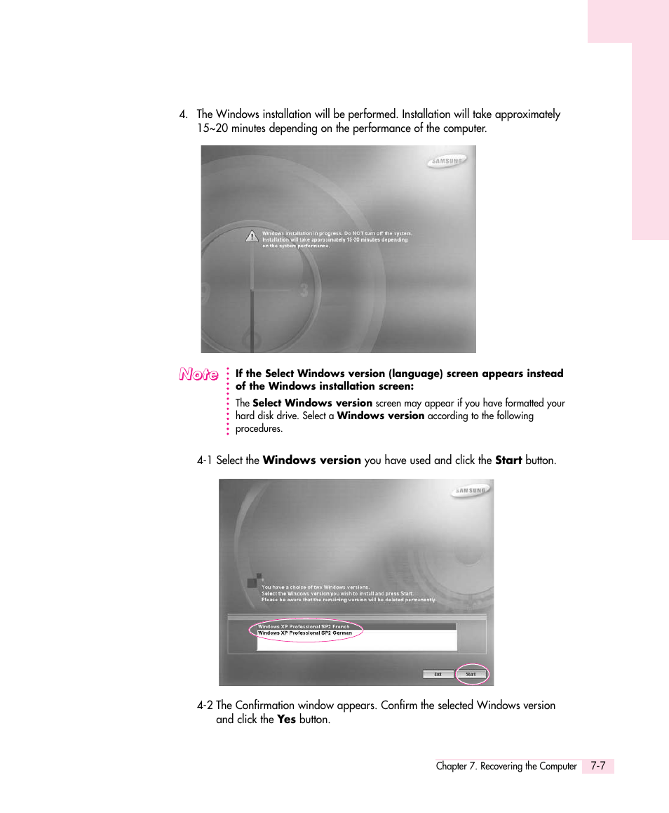 Samsung Q30 User Manual | Page 100 / 127