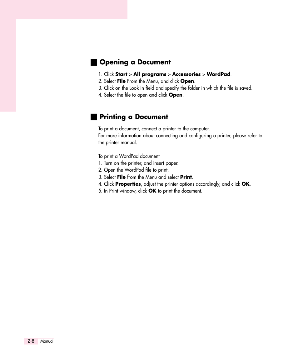 Samsung Q30 User Manual | Page 27 / 127