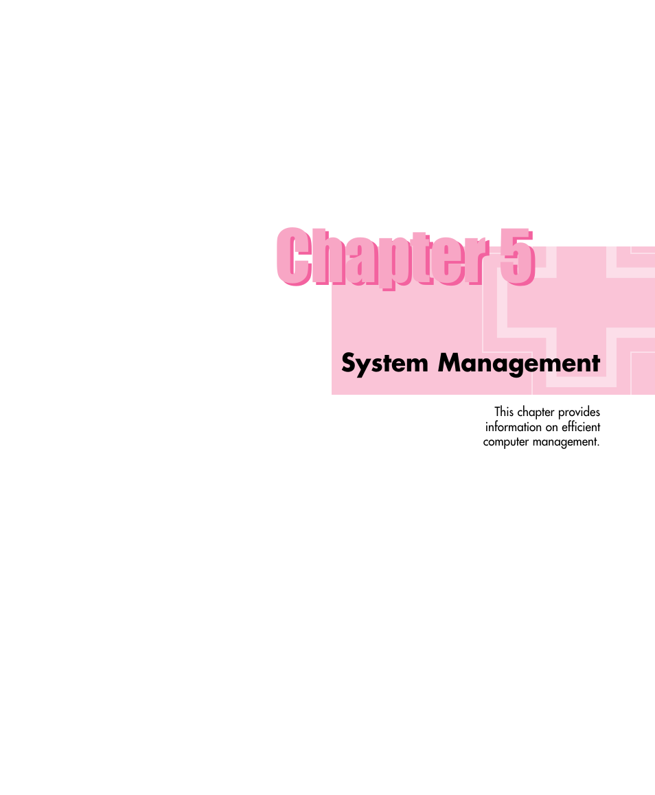 Chapter 5 system management, Chapter 5 | Samsung Q30 User Manual | Page 74 / 127