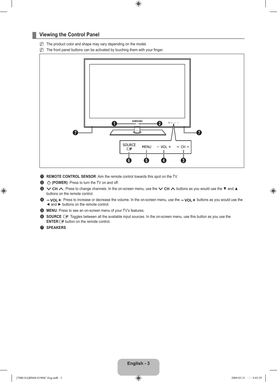 Samsung ML 7000 User Manual | Page 5 / 181