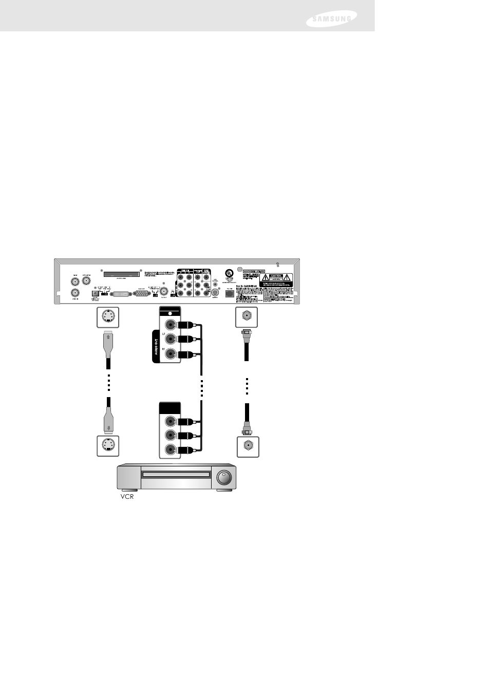 Chapter 3: setting up and connecting, High-definition receiver, you can use, A/v jacks for both audio and video, or | Samsung DIRECTV SIR-TS160 User Manual | Page 32 / 110