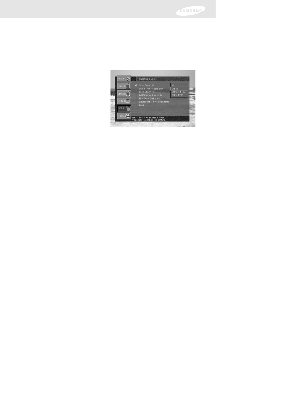Chapter 3: setting up and connecting | Samsung DIRECTV SIR-TS160 User Manual | Page 43 / 110