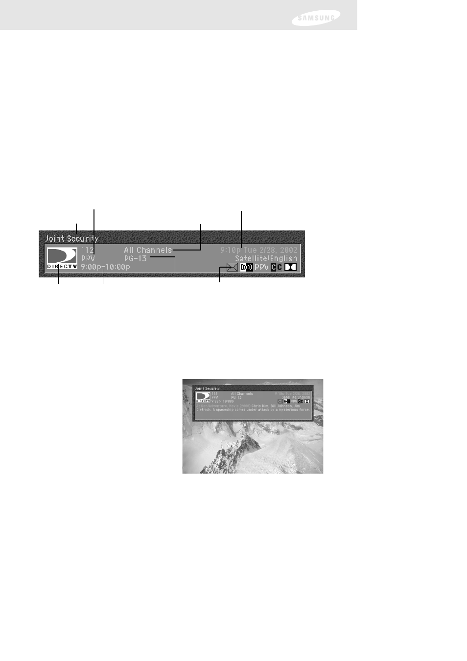 Chapter 4: watching tv | Samsung DIRECTV SIR-TS160 User Manual | Page 48 / 110