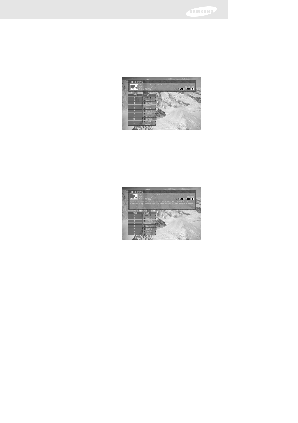 Chapter 4: watching tv | Samsung DIRECTV SIR-TS160 User Manual | Page 53 / 110