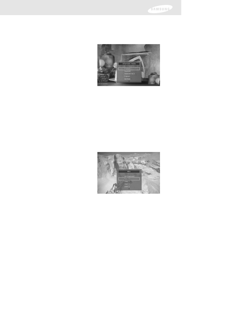 Chapter 4: watching tv, Changing the user setting, Pay per view programs | Samsung DIRECTV SIR-TS160 User Manual | Page 63 / 110