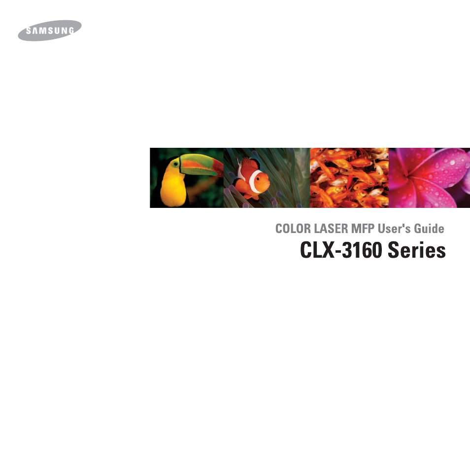 Samsung CLX-3160 User Manual | 139 pages