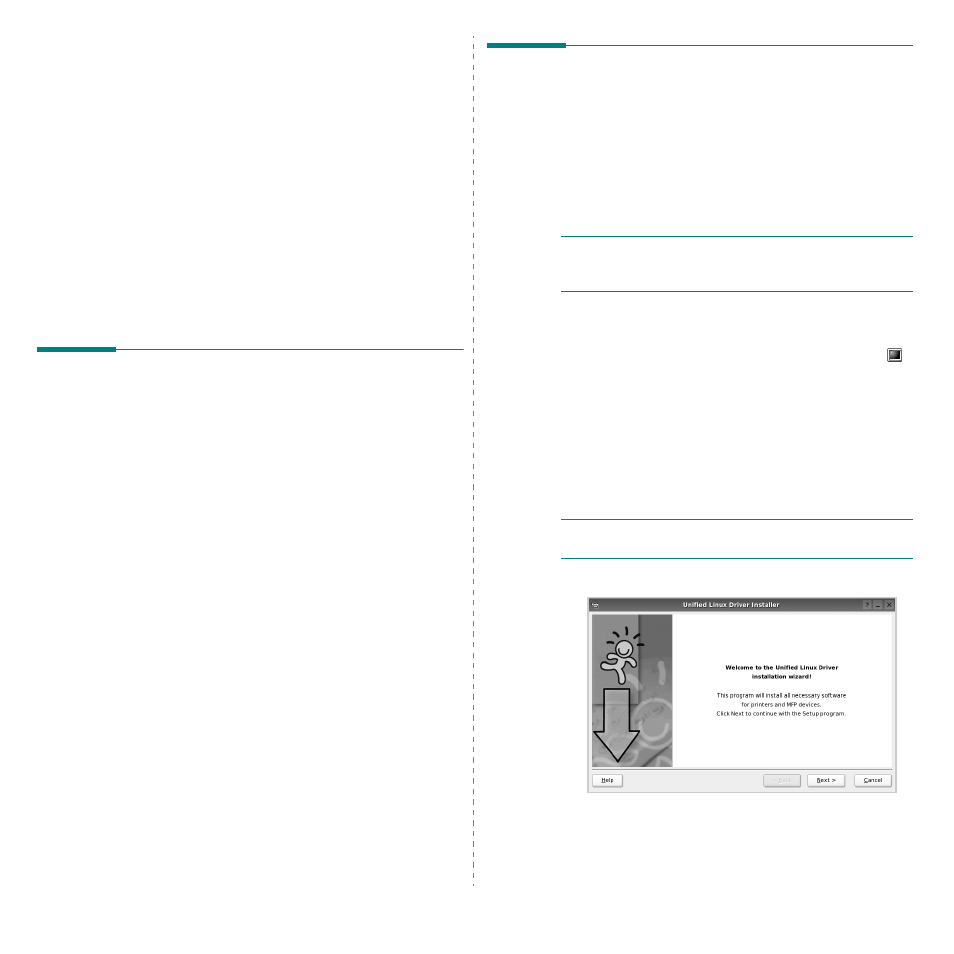 Using your printer in linux, Getting started, Installing the unified linux driver | Chapter 7 | Samsung CLX-3160 User Manual | Page 124 / 139
