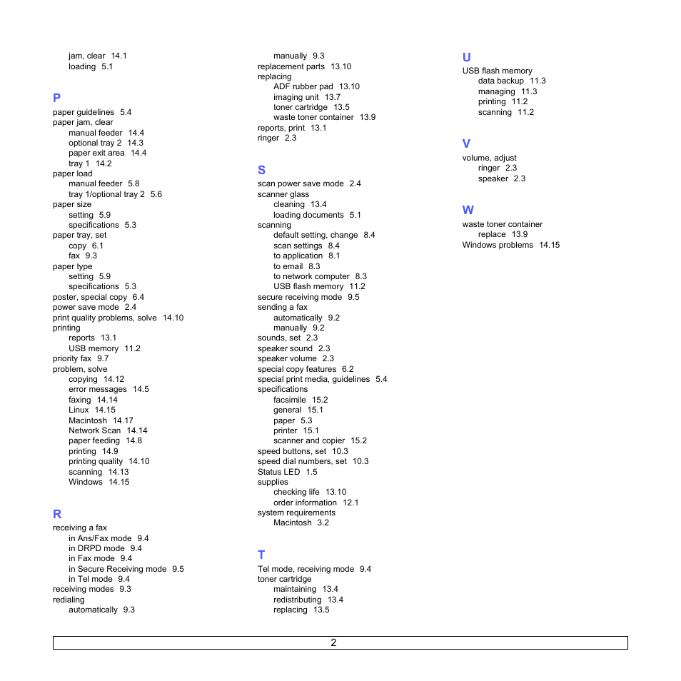 Samsung CLX-3160 User Manual | Page 94 / 139