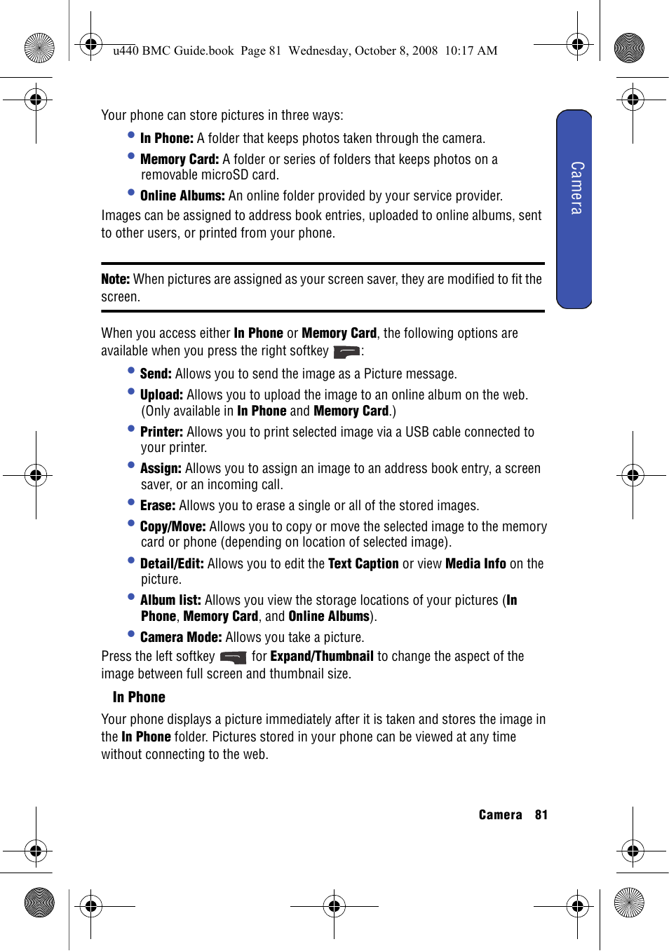 In phone | Samsung SCH-U440 User Manual | Page 89 / 128