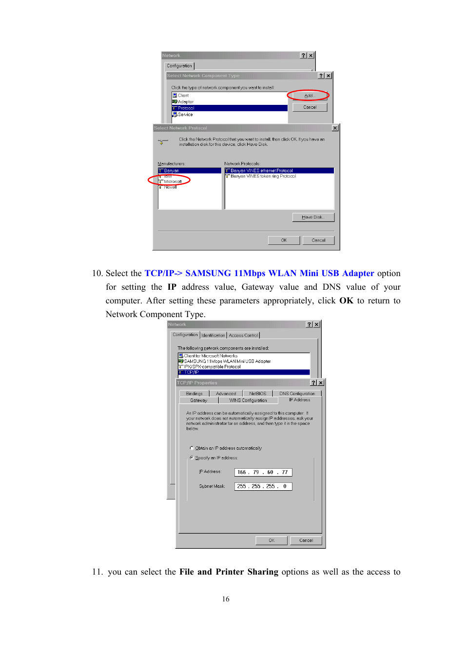 Samsung SWL-2200U User Manual | Page 16 / 64