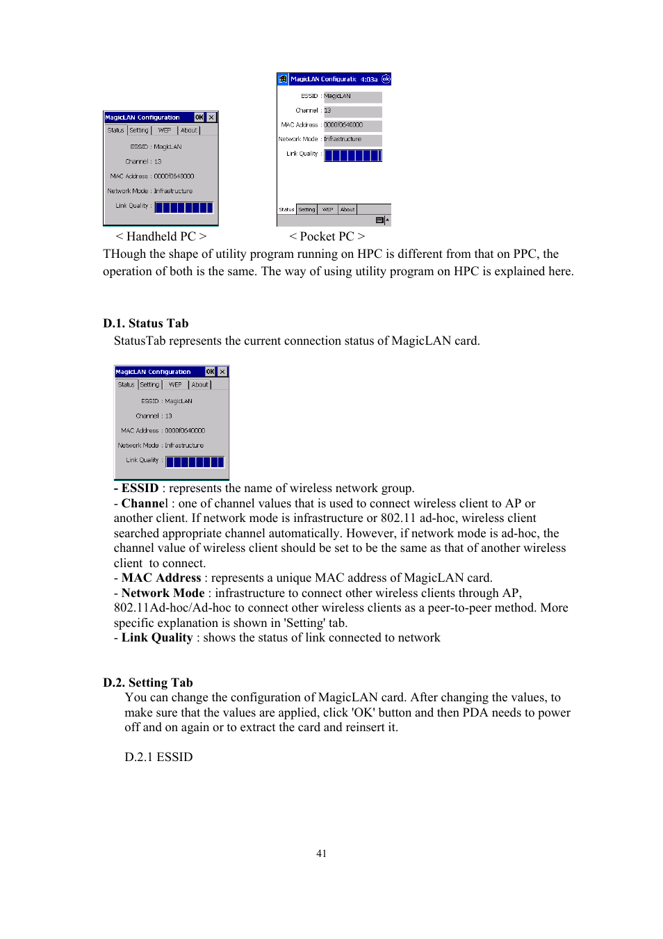 Samsung SWL-2200U User Manual | Page 41 / 64