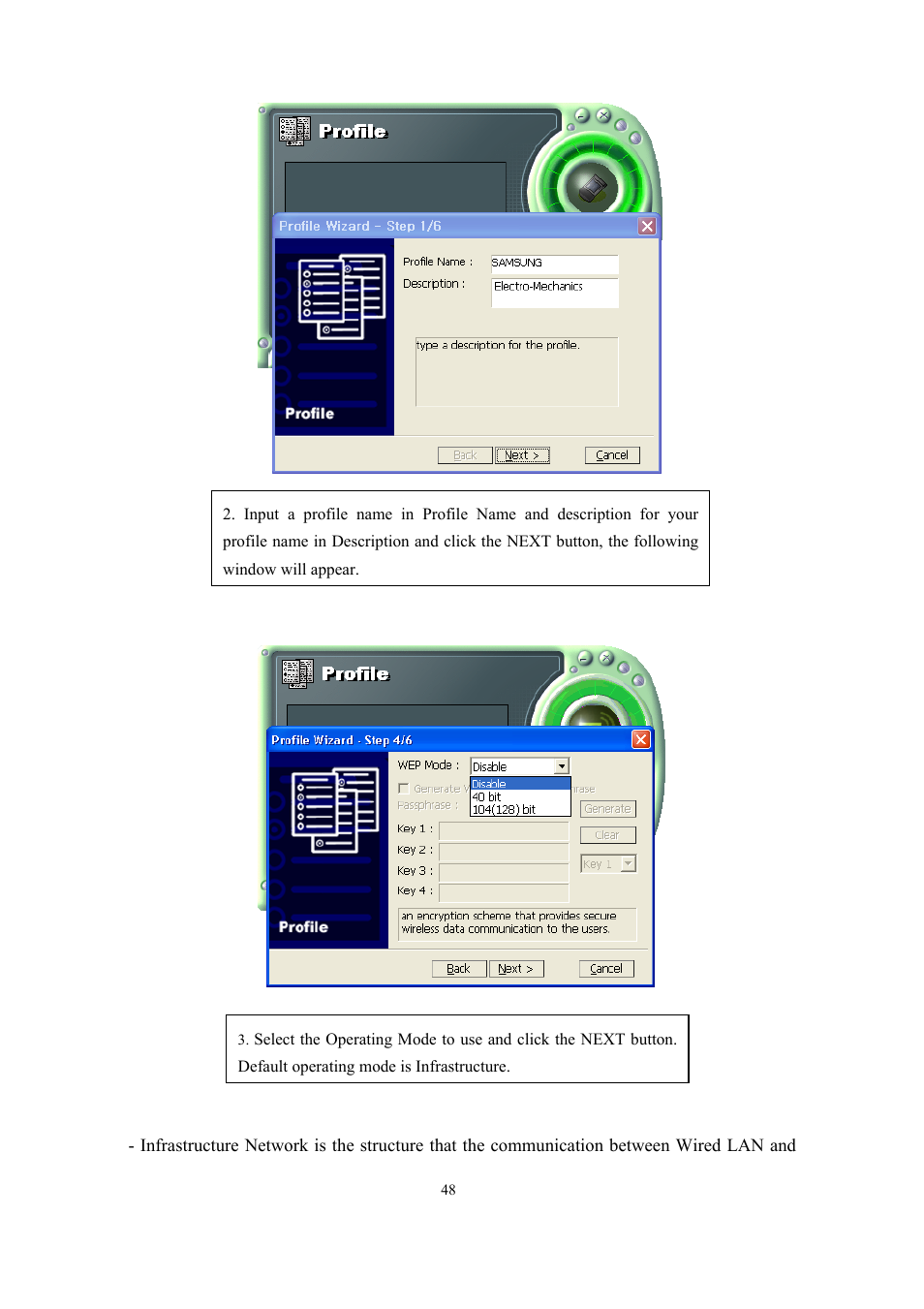 Samsung SWL-2200U User Manual | Page 48 / 64