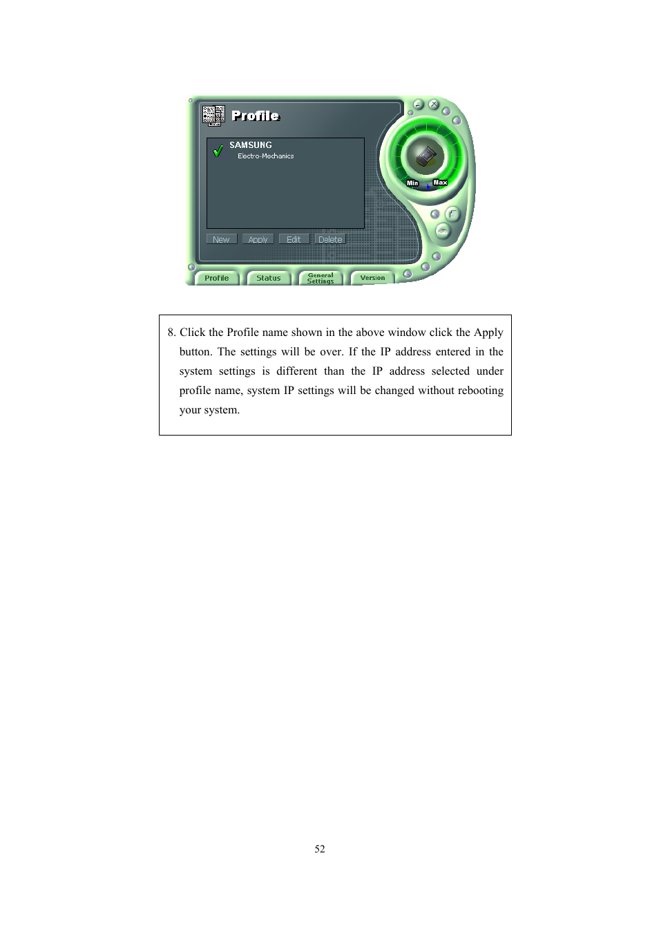 Samsung SWL-2200U User Manual | Page 52 / 64