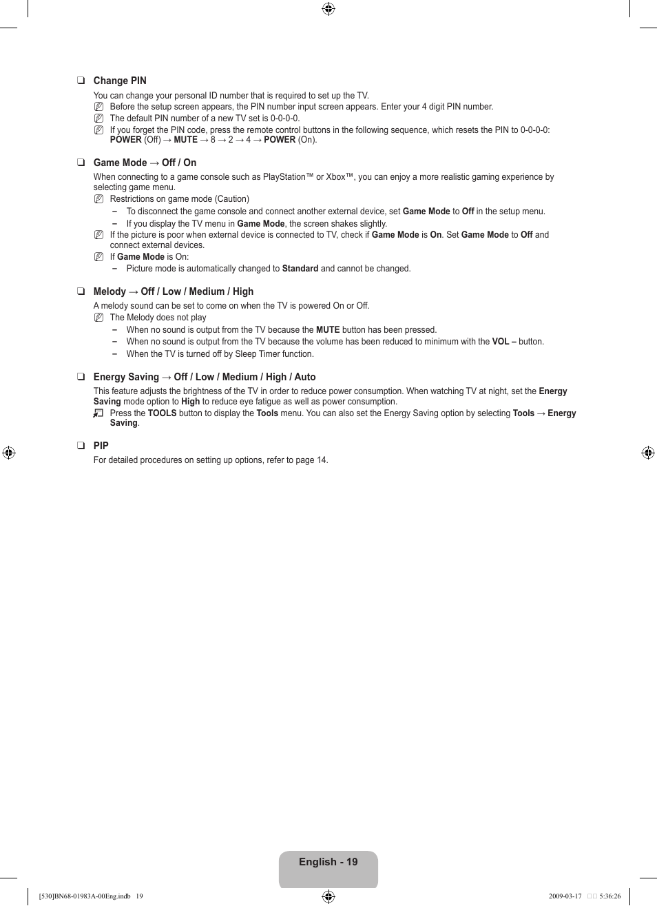 Samsung BN68-01983A-00 User Manual | Page 21 / 32