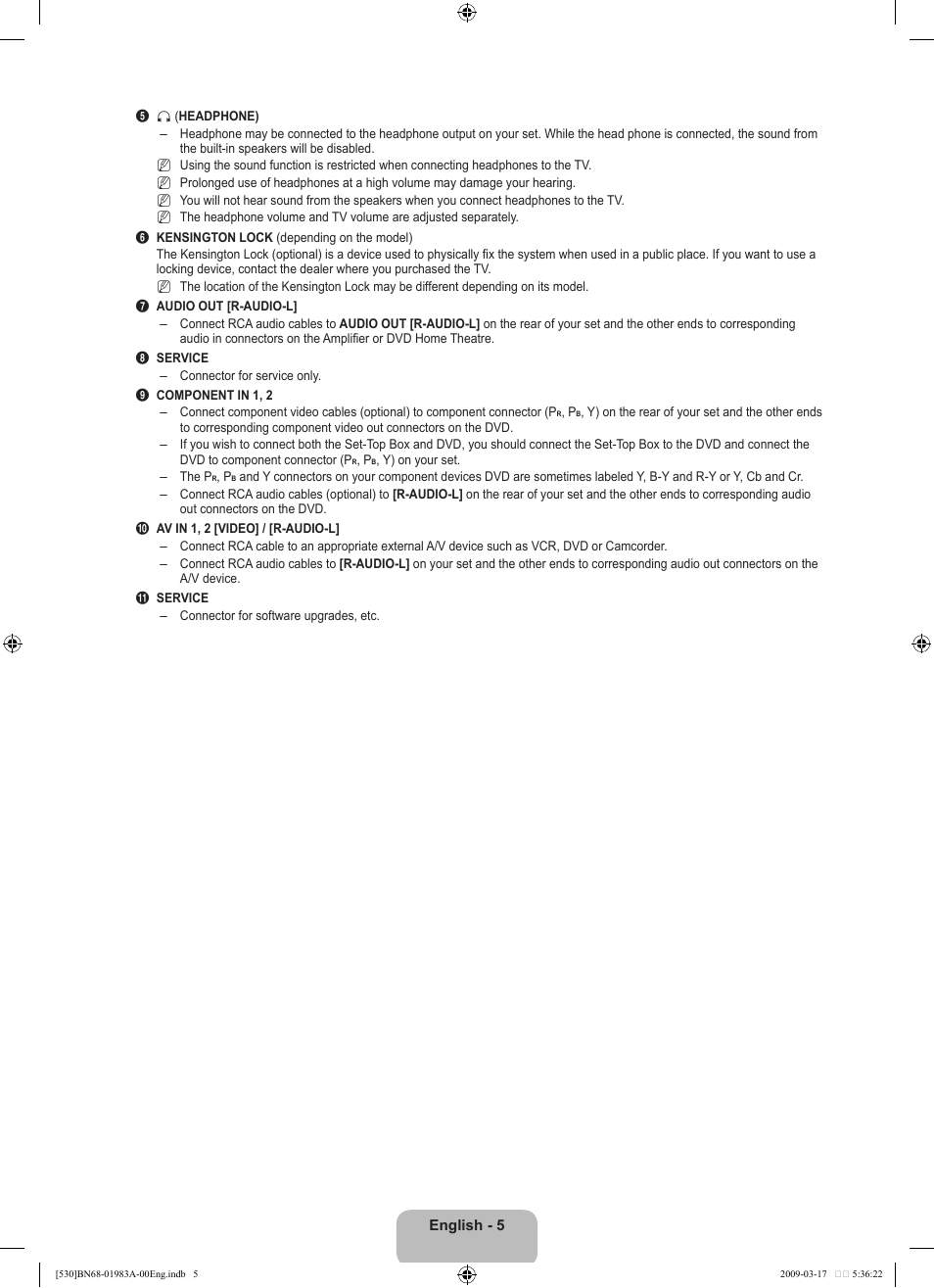 Samsung BN68-01983A-00 User Manual | Page 7 / 32