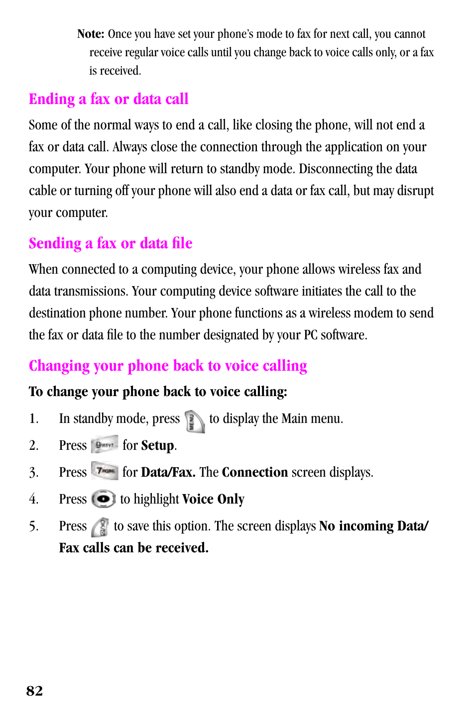Samsung SPH-a500 Series User Manual | Page 82 / 109