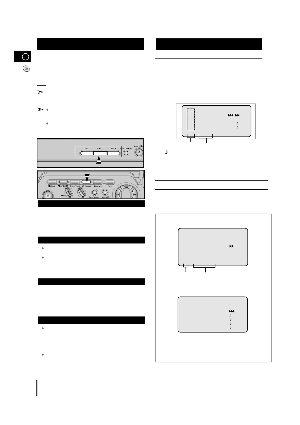 Selecting a cd in the disc changer, Mp3-cd playback, What is mp3 | File compatibility, How many mp3 files can a cd-r or cd-rw disc record, Regarding the playback of cd-r/rw | Samsung MAX-VB450 User Manual | Page 12 / 28