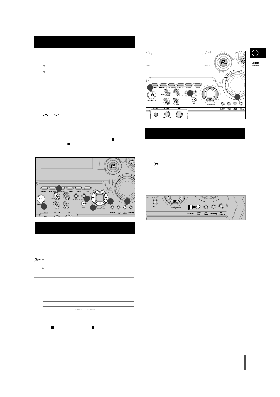 Recording a radio programme, Copying a cassette (dubbing), Tape counter | Samsung MAX-VB450 User Manual | Page 21 / 28