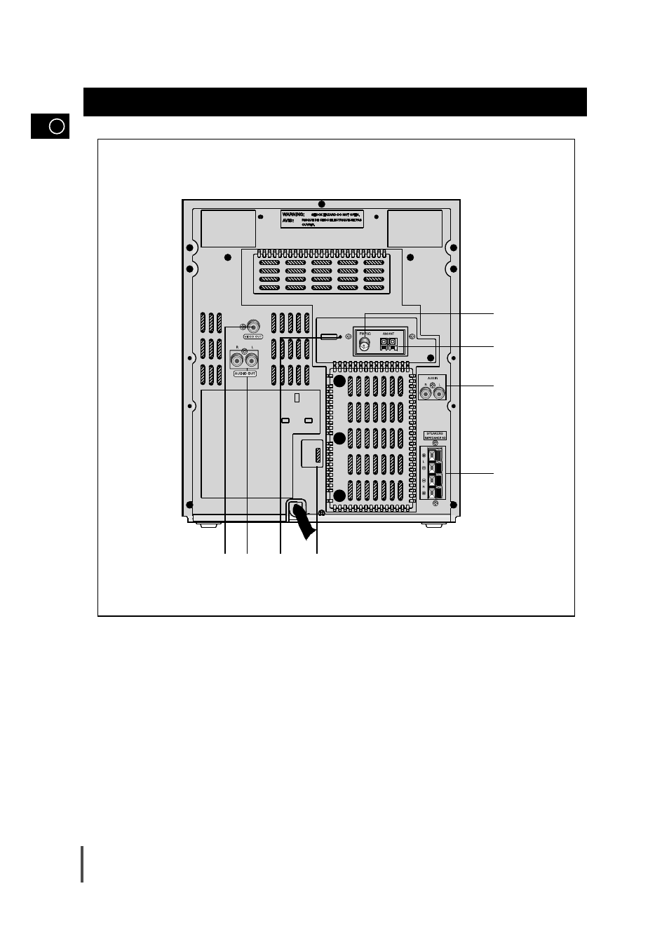 Rear panel view | Samsung MAX-VB450 User Manual | Page 6 / 28