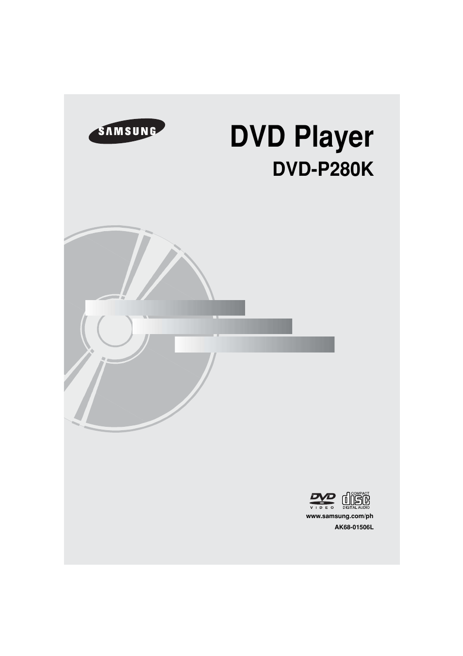 Samsung DVD-P280K User Manual | 38 pages