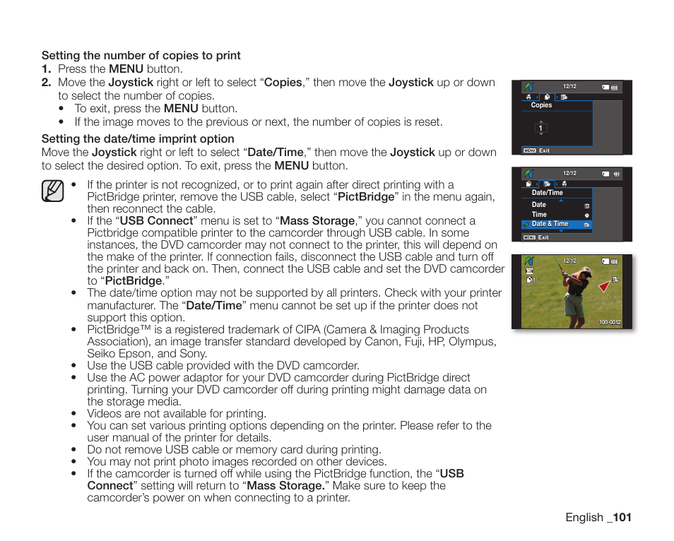 Samsung SC-DX200 User Manual | Page 115 / 147