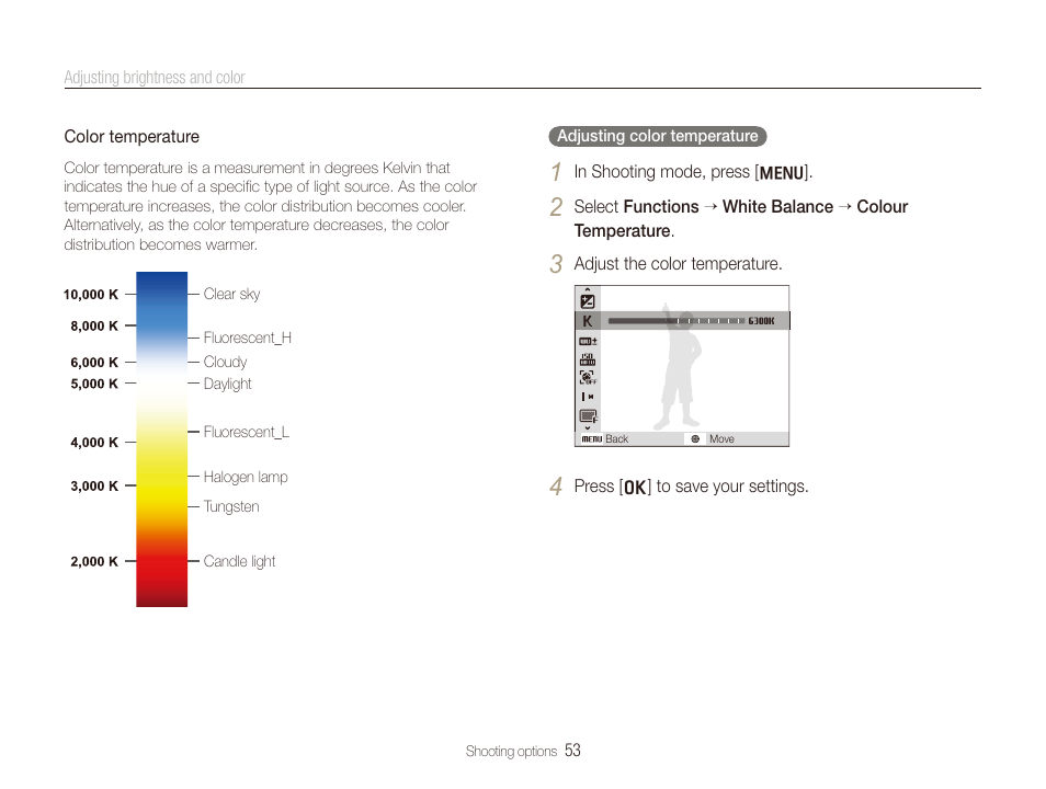 Samsung TL320 User Manual | Page 54 / 102