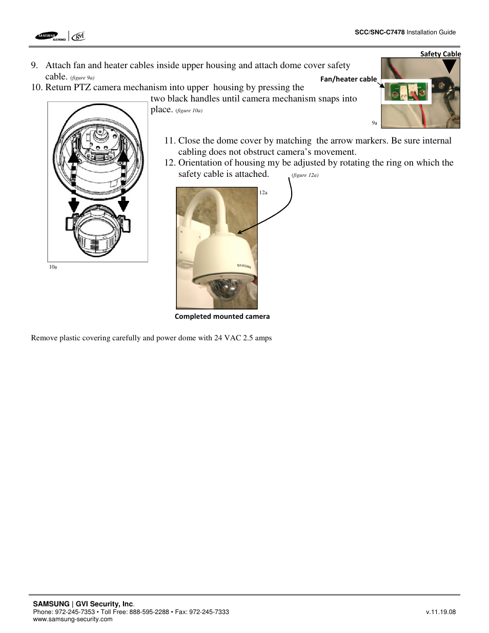 Samsung SCC/SNC-C7478 User Manual | Page 3 / 5