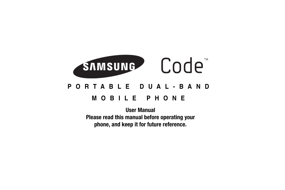 Samsung Code SCH-i220 User Manual | 161 pages