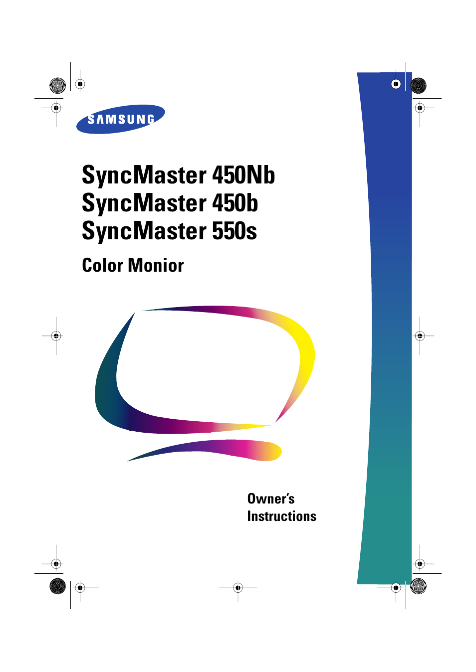 Samsung 450Nb User Manual | 8 pages