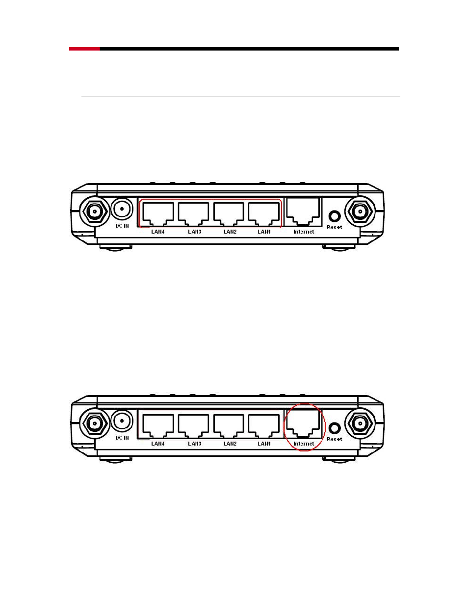 6 setup lan, wan | Samsung RNX-EASYN4 User Manual | Page 10 / 110