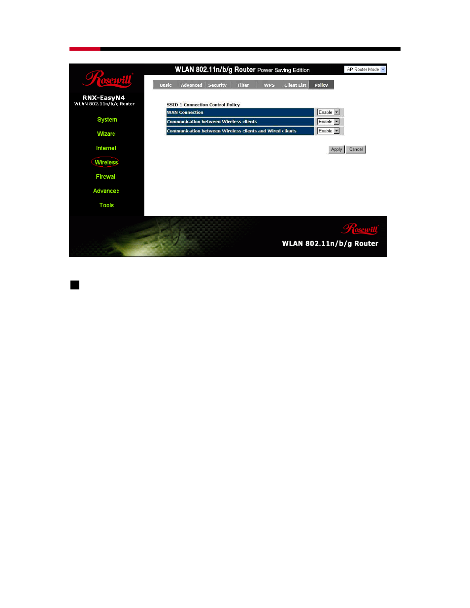 Firewall settings | Samsung RNX-EASYN4 User Manual | Page 57 / 110