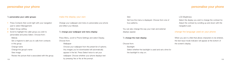 Personalise your phone | Samsung E800 User Manual | Page 55 / 118