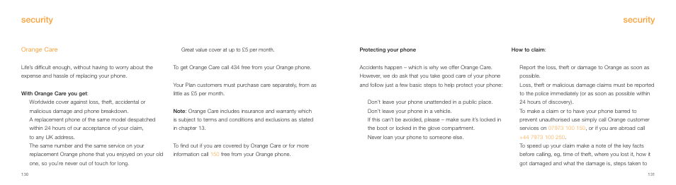 Security | Samsung E800 User Manual | Page 66 / 118