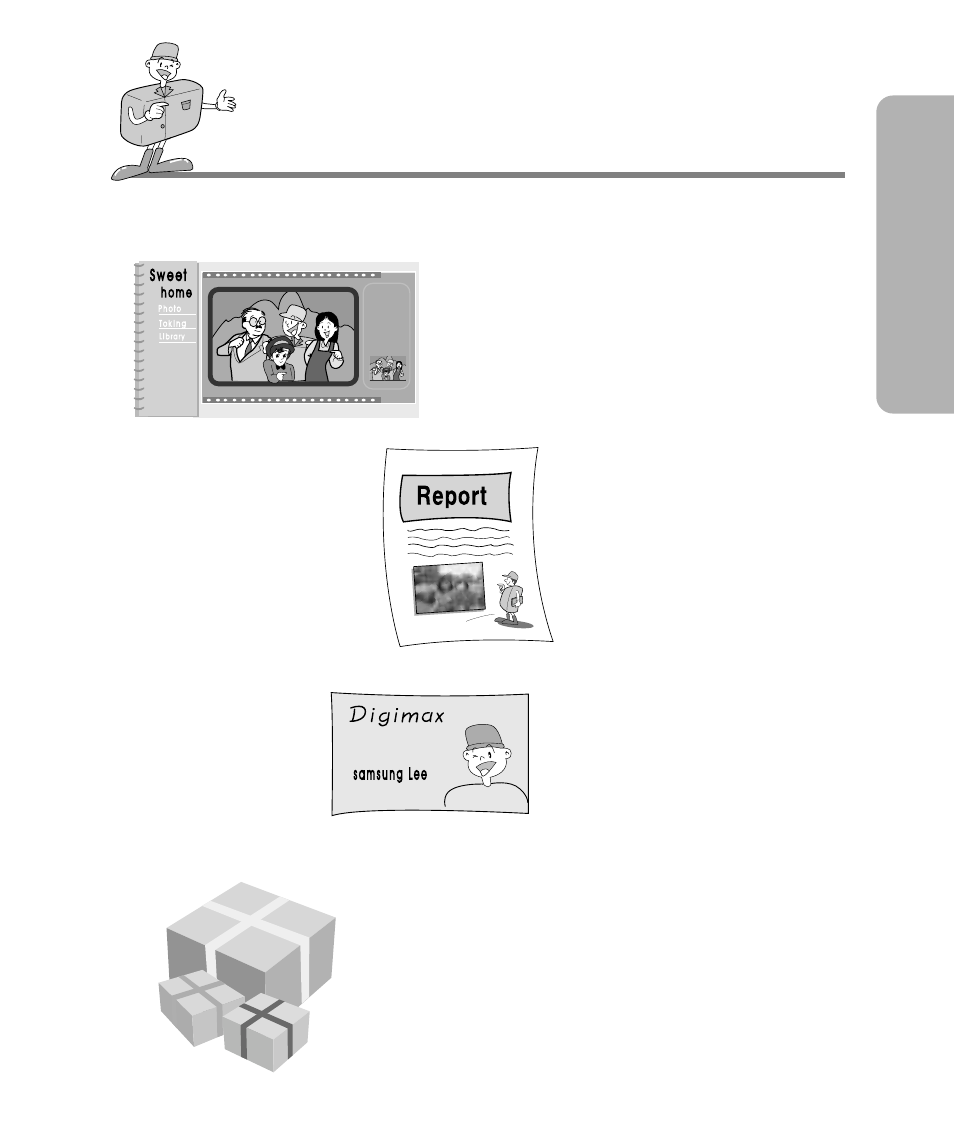 Ready this digital camera can be used for | Samsung Digimax 240 User Manual | Page 11 / 132