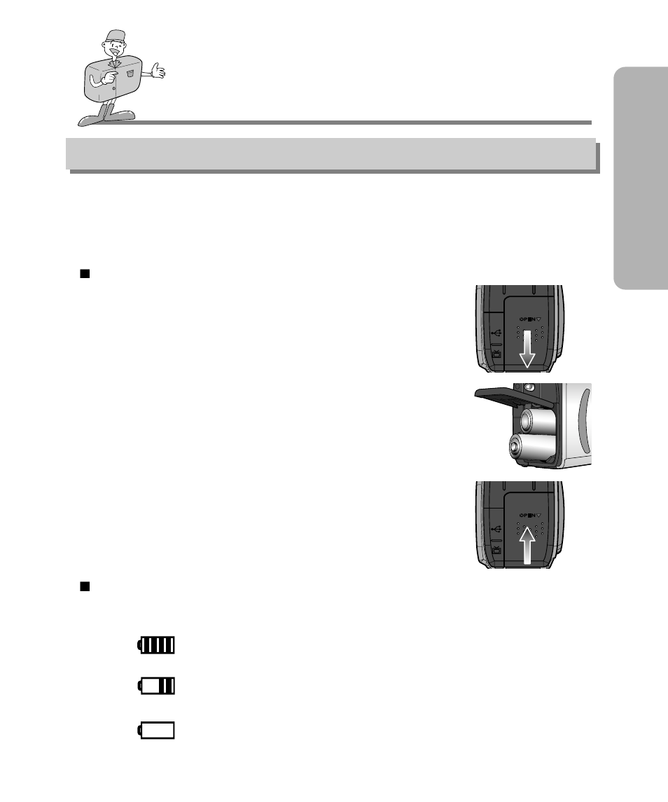 Ready preparation, Connecting to a power source | Samsung Digimax 240 User Manual | Page 27 / 132