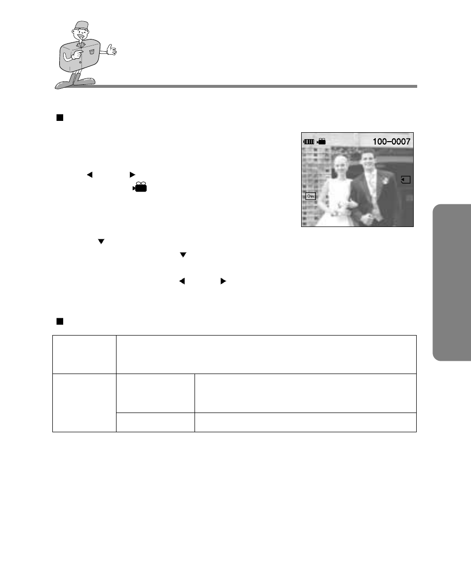 Adv anced play mode | Samsung Digimax 240 User Manual | Page 59 / 132