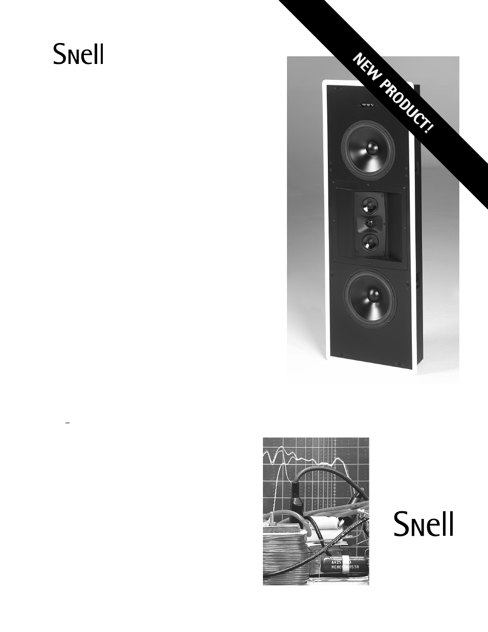 Snell Acoustics AMC 2000 User Manual | 1 page