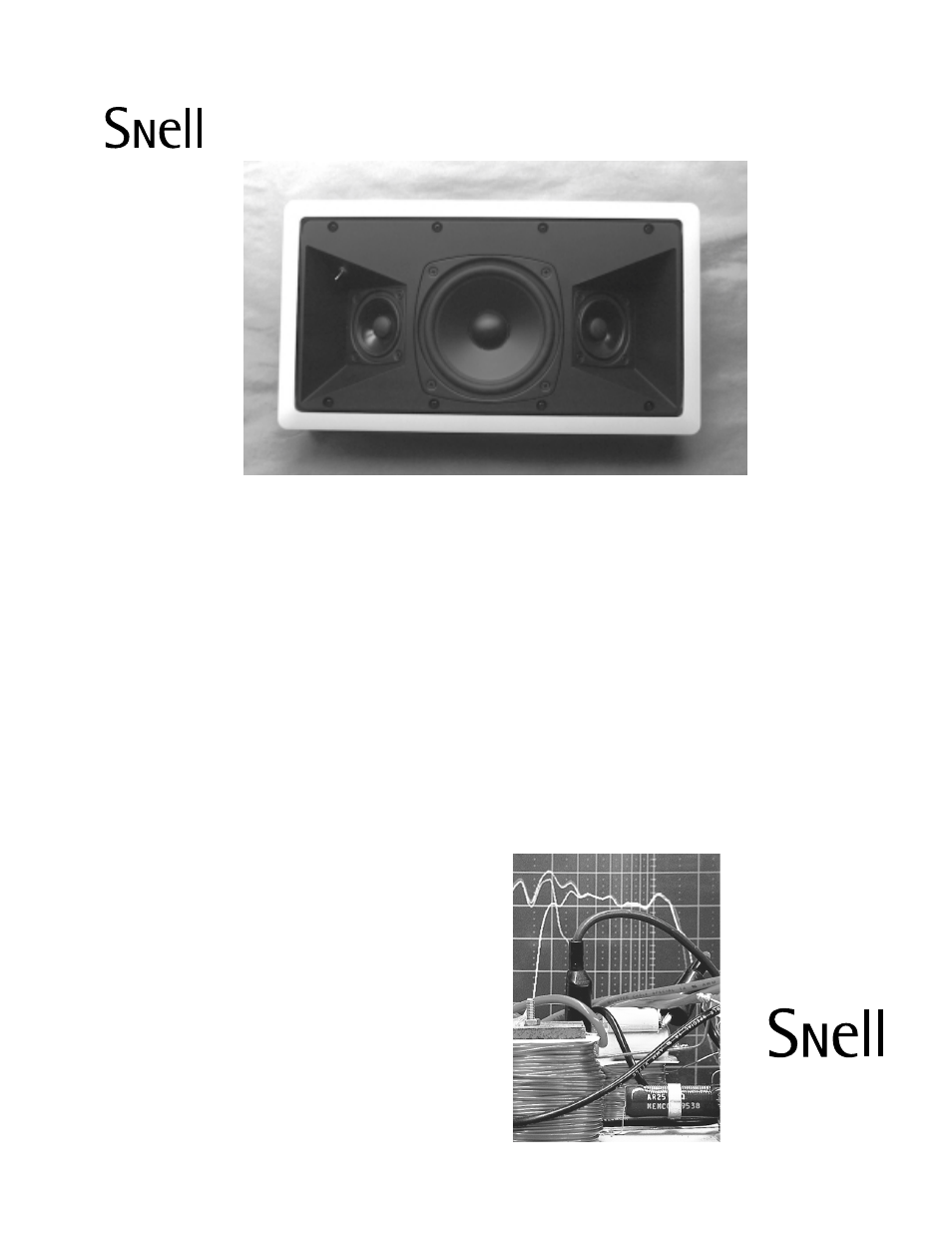 Snell Acoustics AMC550mp User Manual | 1 page