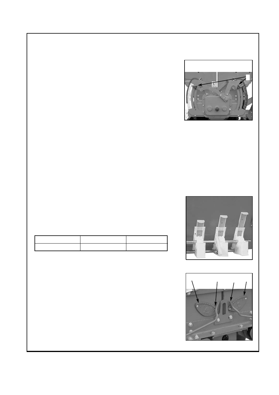 Basic calibration procedure, Gearbox setting lever, Setting seeder shutter slides | Bottom flap settings, Ab c | Seymour Duncan VINEYARD SEEDER 67372 User Manual | Page 17 / 59
