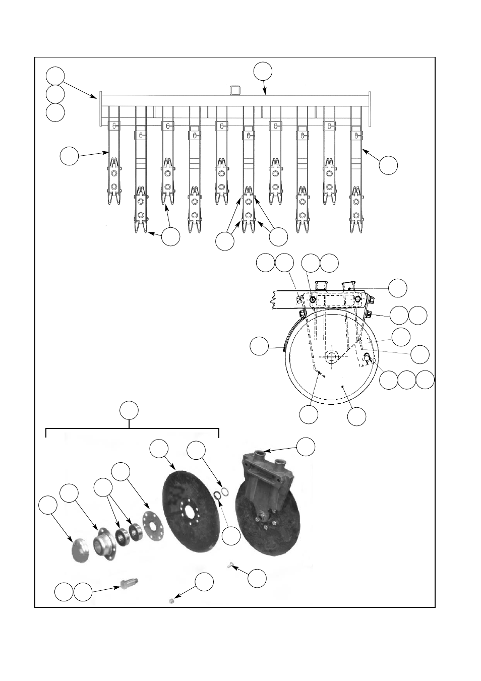 Vineyard seeder, Double disc dragbars | Seymour Duncan VINEYARD SEEDER 67372 User Manual | Page 42 / 59